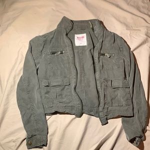 Mossimo supply co size s green jacket womens